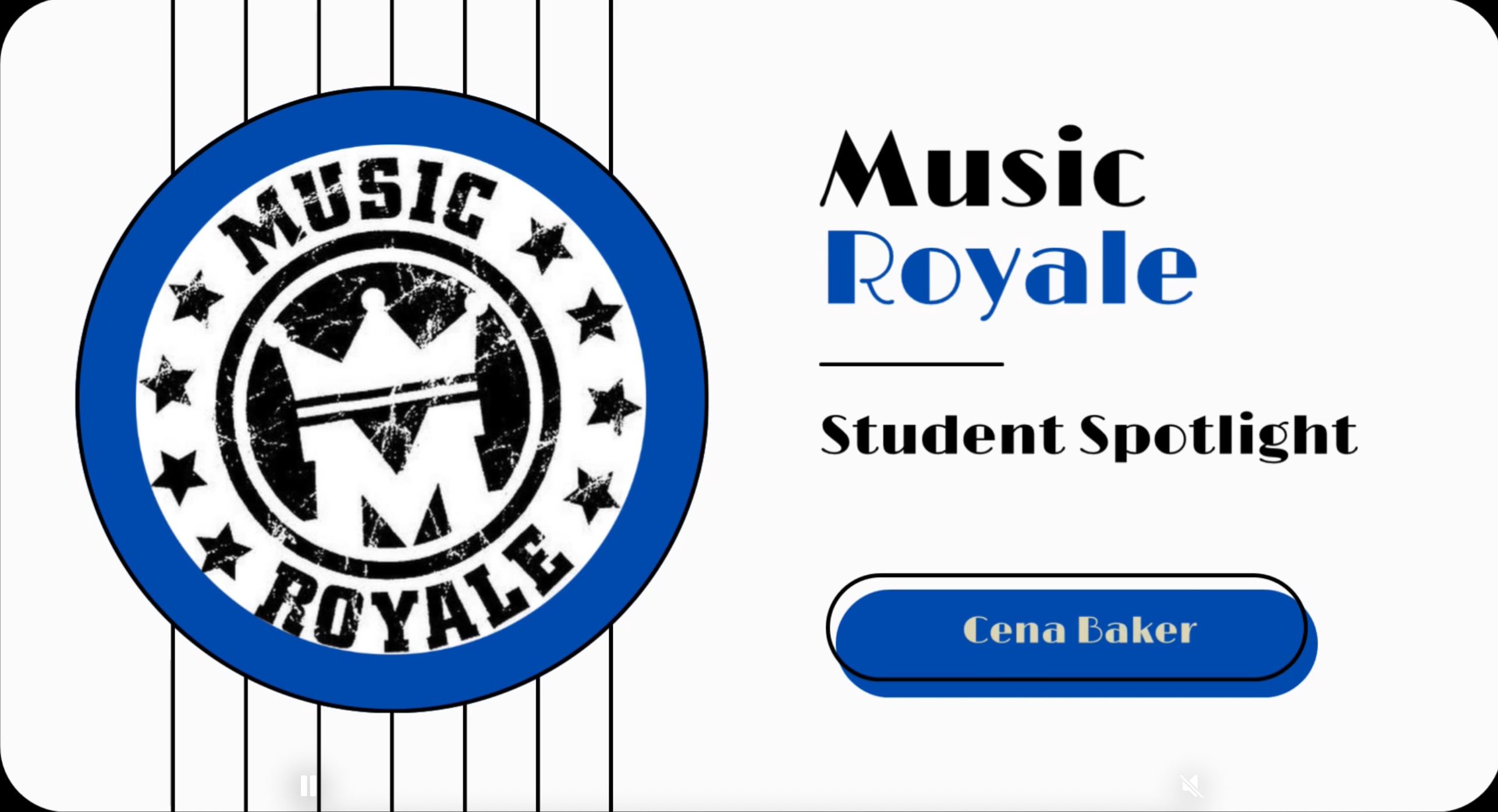 Student Spotlight, Cena baker